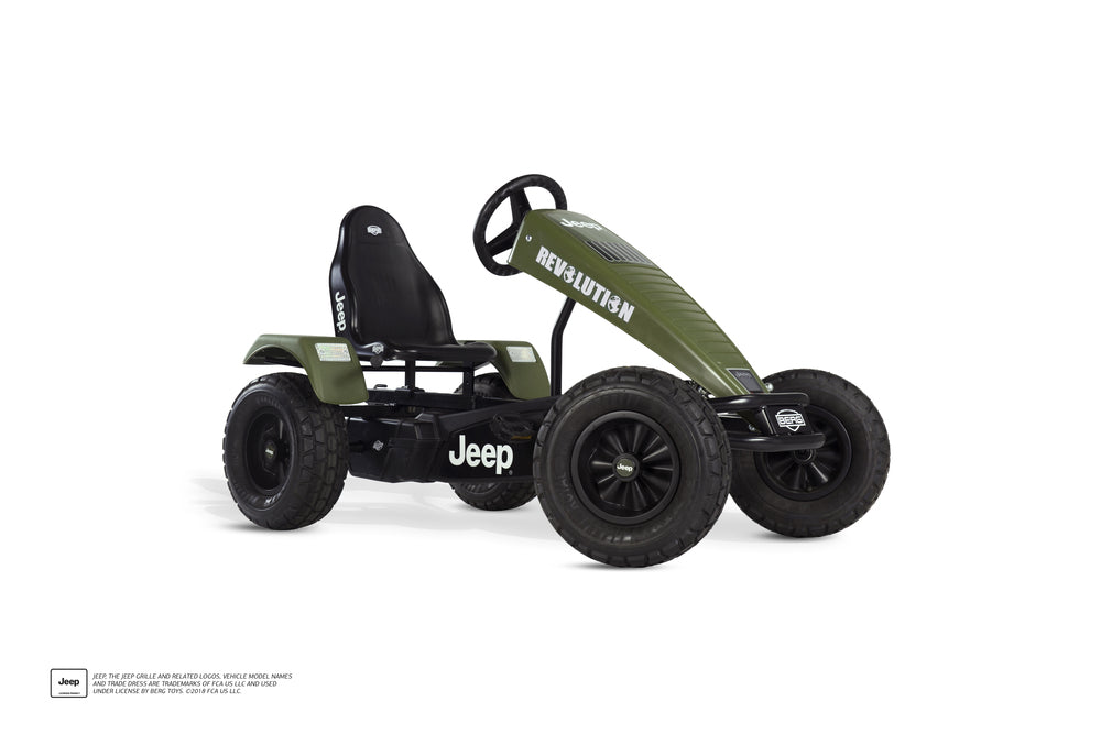 Jeep® Revolution pedal go-kart XXL E-BFR Go Kart